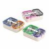 Divided Lunch Box Food Grade Leakproof Storage Box Portable Camping Food Container  Student Worker