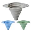 Silicone Telescopic Funnel Heat Resistant Collapsible Funnel Portable Small Cooking Funnels for Filling Bottles