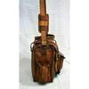 Genuine Vintage Leather Women's Briefcase Brown Satchel Messenger Shoulder Bag