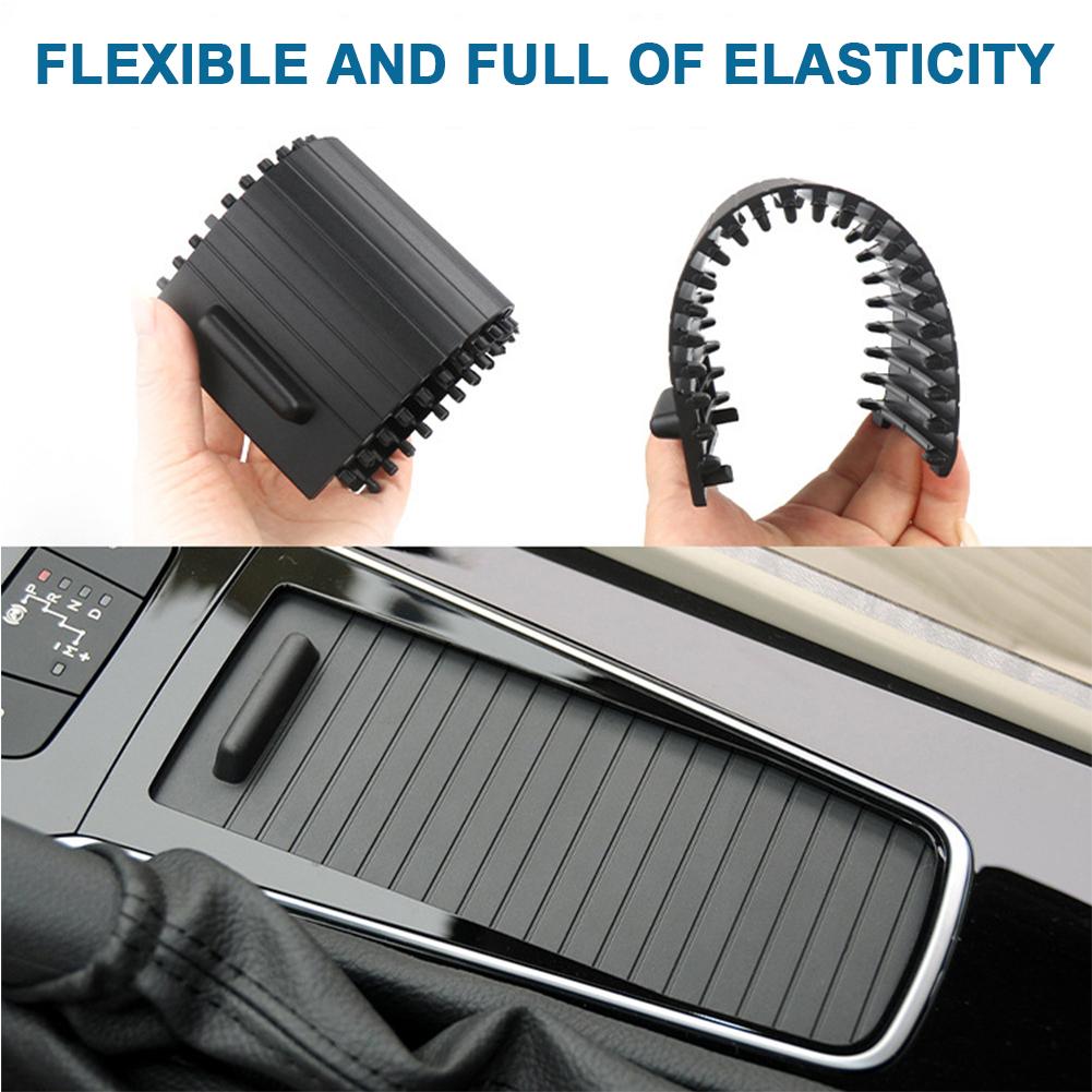 Mittelkonsolen-Schieberollen-Becherhalter-Blindabdeckung 98086959ZE Becherhalter-Zugvorhang für Peugeot 508 2011-2018 Zubehör