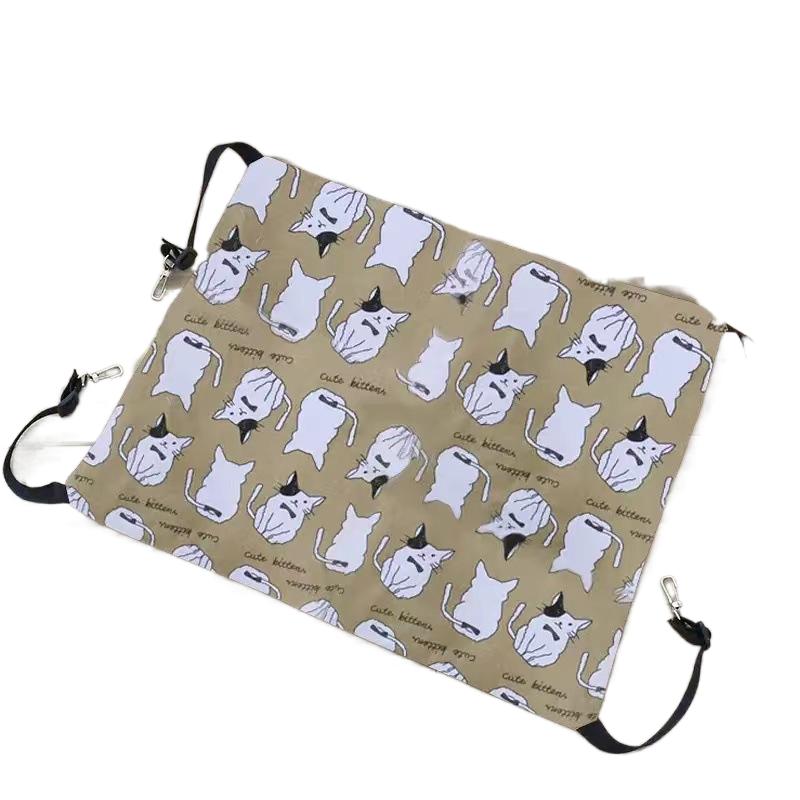 

Клітка з гамаком для котів Гамак для котів Підвісний кошик Гніздо для котів Гніздо для котів Гойдалка для котів Підвісне ліжко для домашніх тварин Four Seasons 48*58cm