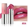 Rossetto Glitterato al Diamante Lunga Tenuta Impermeabile Idratante Altamente Pigmentato Brillantezza Metallica Perlescente Non Si Attacca alla Tazza Labbra