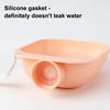 Bottle Cap Pet Water Dish Portable Dog Water Bowl Cat Water Feeder with Lanyard Fits Most Plastic Bottles for Hiking Outdoor Walking