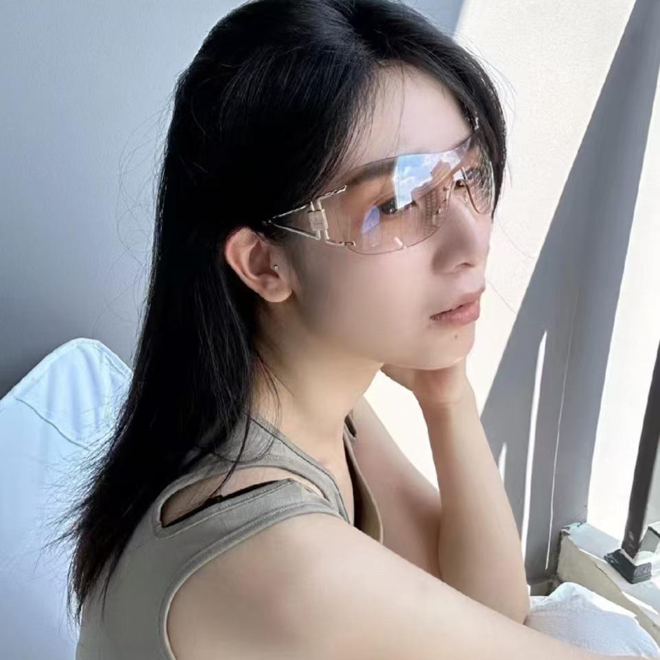 Modne Stylowe Okulary Przeciwsłoneczne Damskie Koreańska Moda Ochrona Uv400 Damskie Okulary Przeciwsłoneczne Jazda na Rowerze Wspinaczka Męskie Okulary