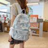 Schulranzen neuer japanischer Ins-Schulranzen süßes Mädchen Schleife Mittelschüler College-Stil Rucksack leichter und süßer Rucksack