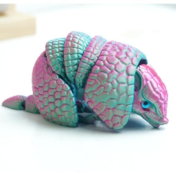 Armadillo Ball 3D Printed Armadillo Model,Flexible Animals Toy Statue,Movable Joints,Home Office Decor,Interesting Toys,Festival Gifts toco,Fidget Pg