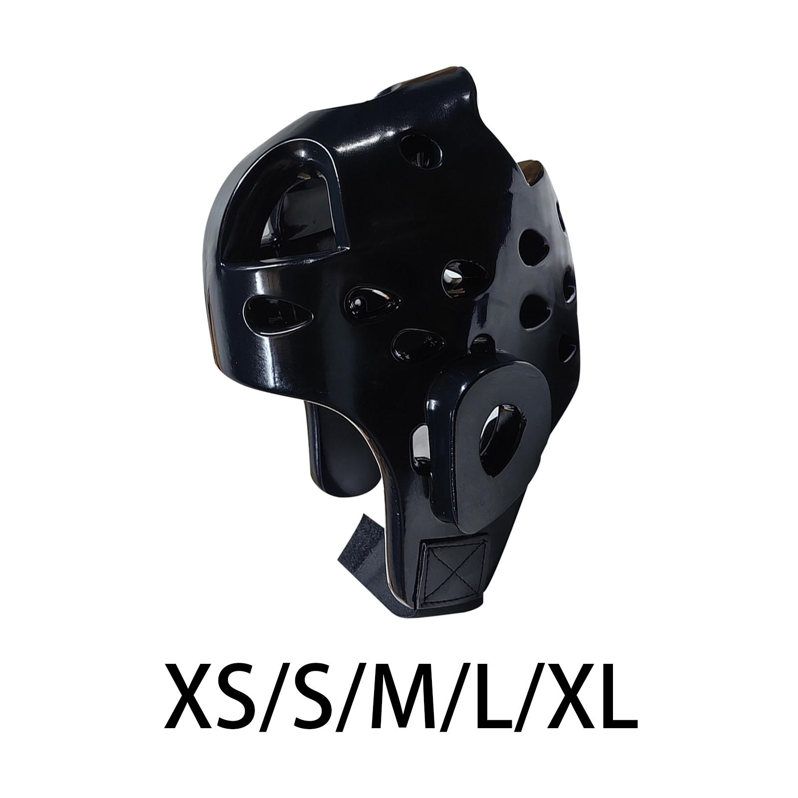 Boxing Headgear Taekwondo Helmet Lightweight Breathable Training Comfortable Reliable Head Gear for Training Kickboxing S