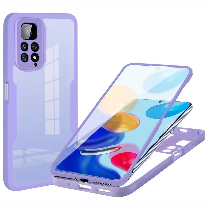 Fully Coverage Case For Xiaomi Redmi Note 12 Pro 4G 12S 11 Pro + 11S 10 Pro Max 10S 9 Pro 9S Double Protect Shield Cover