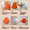Indoor Basketball Hoop 32cm Dribbling Silent Basketball Training Hoop Noiseless Bouncing Foldable Wall-Mounted Outdoor Toys