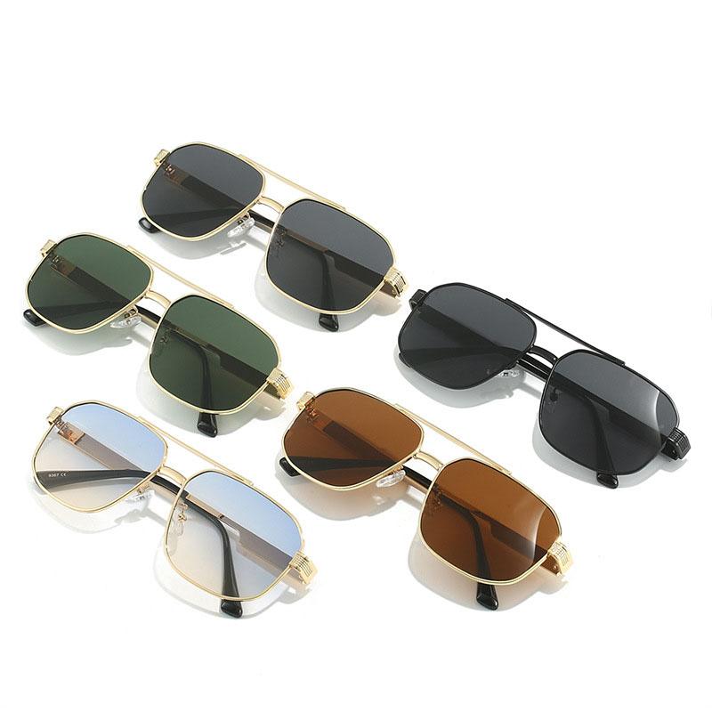 European American Style Male Sunglasses Vintage Retro UV400 Protection Men Sun Glasses Driving Hiking Outdoor Sunglass