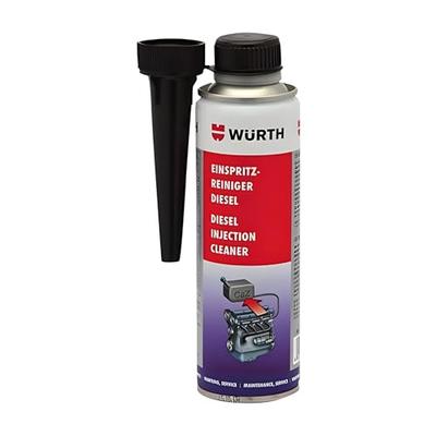 WUERTH Diesel Injection Cleaner, 300ml, Improves Cetane Number and Reduces Knocking