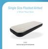 JILONG Inflatable Mattress with Flocking Bed Sheet and Pull Strap