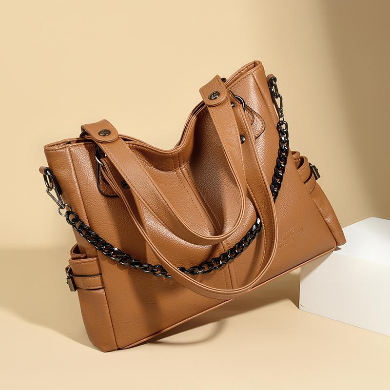 Modische Damentasche, Umhängetasche mit großem Fassungsvermögen, Tasche für Mütter mittleren Alters