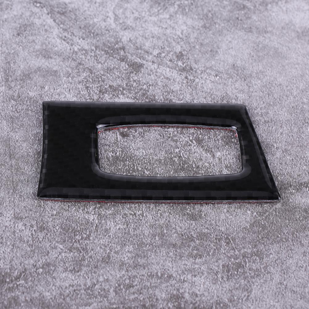 Carbon Fiber LHD Car Interior Key Hole Frame Cover Trim Accessory for BMW E90 E92 3 Series