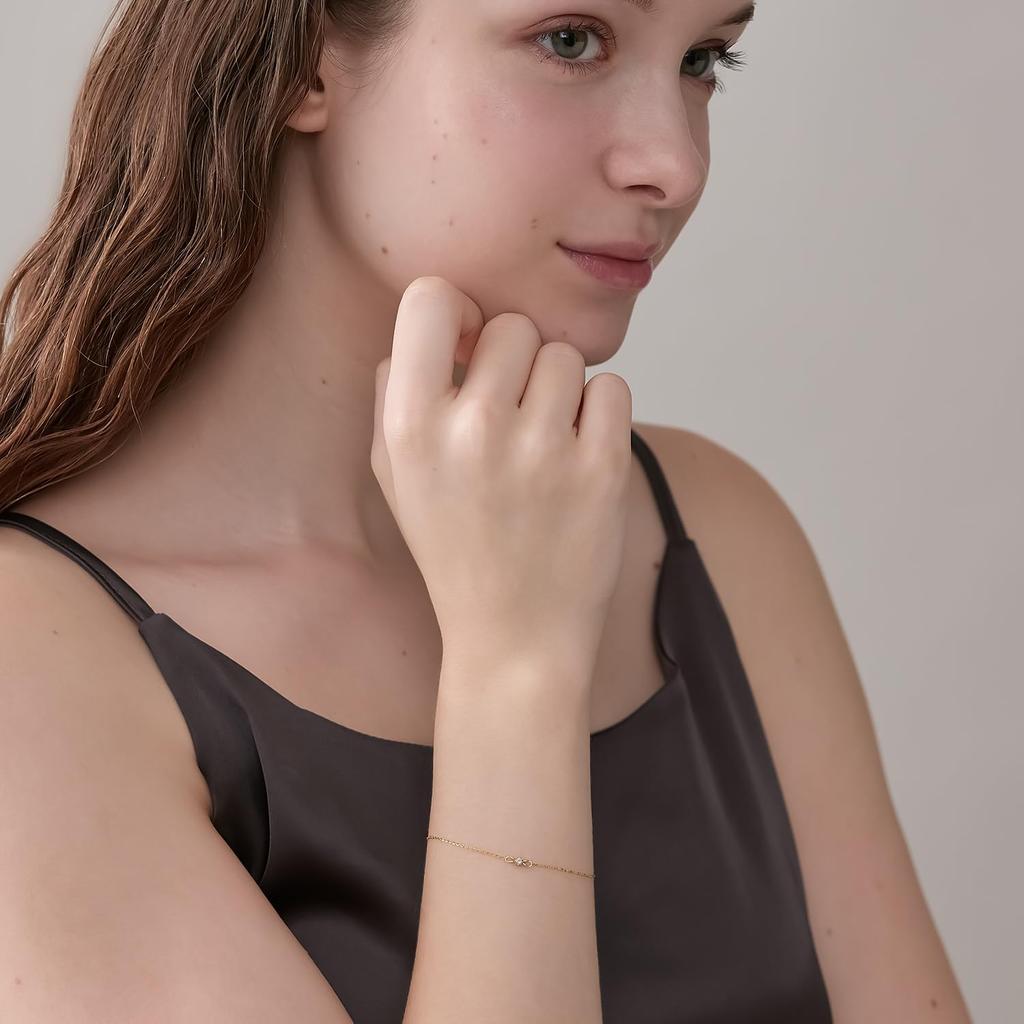 [NOJESS] K10 Diamond Bracelet (0.03ct) - 3024411401400999