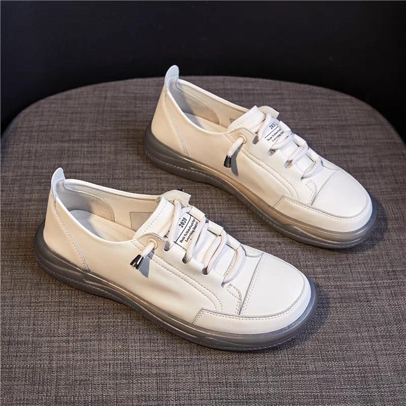 Women'S Flat Sneakers Large Size Autumn Vulcanized Shoes Casual Soft Soled Kickboard Shoes