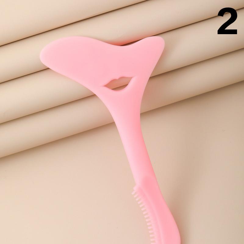 Multi-Functional Eyeliner Stencil Wing Tips Eyeliner Aid Drawing Lipstick Wearing Aid Reusable Makeup Tools Auxiliary Artifact