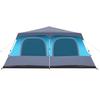 Dome Family Tent for 10 People Blue Quick Release