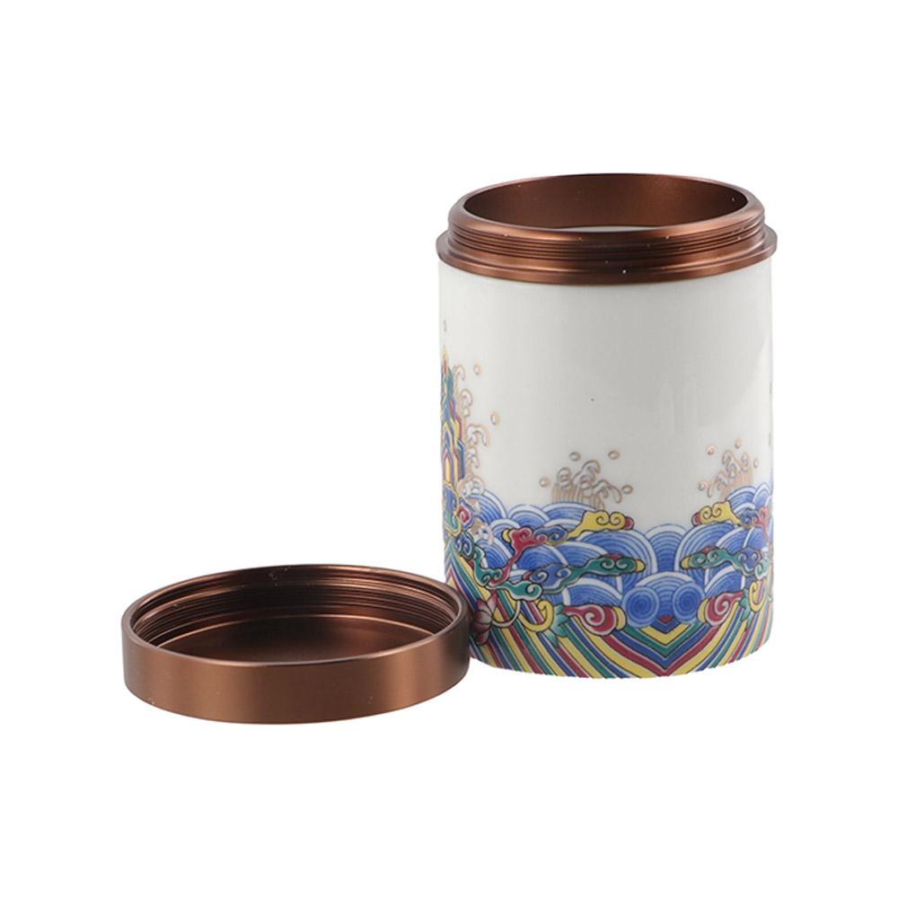 Vintage Mini Tea Canister Sealed Tea Storage Jar Tea Storage Container  Home Decoration
