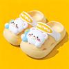 Cute cartoon soft-soled non-slip clogs for summer, baby and children's slippers, boys' and girls' closed-toe sandals