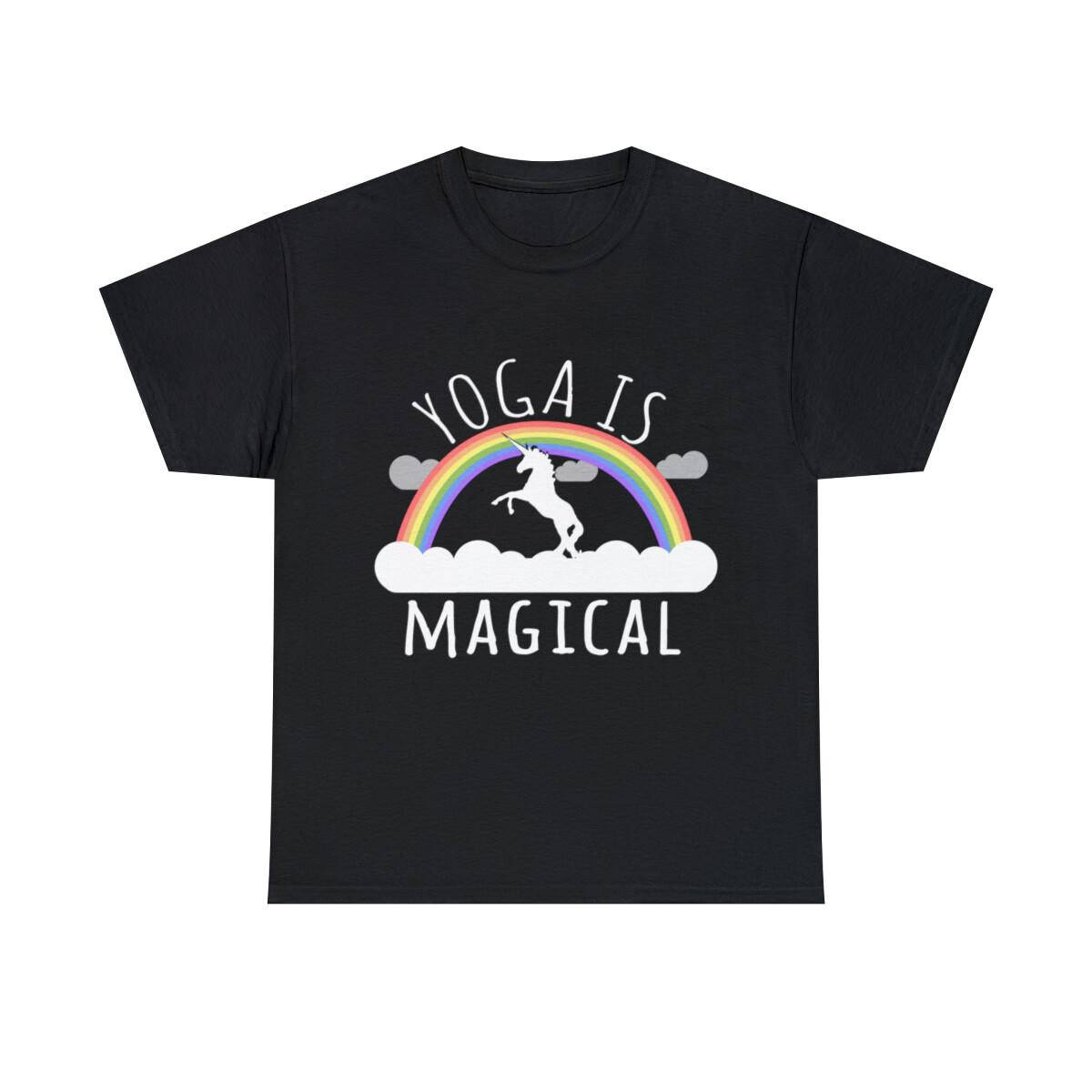 Yoga Is Magical Graphic T-Shirt, Sizes S-5XL S