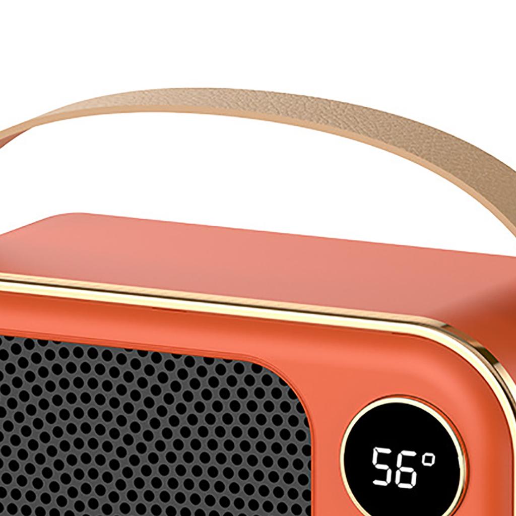 Electric Space Heater High Power PTC Ceramics Mini Portable Heater Fan for Home and Office