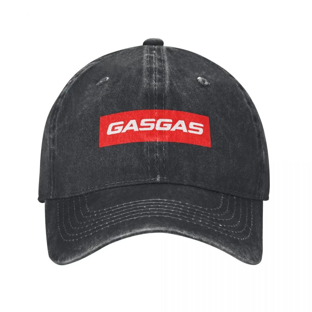 Casquettes de baseball GasGas Motorcycles Mode Vieillie Lavée Racing Unisexe Extérieur Été Ajustables Chapeau