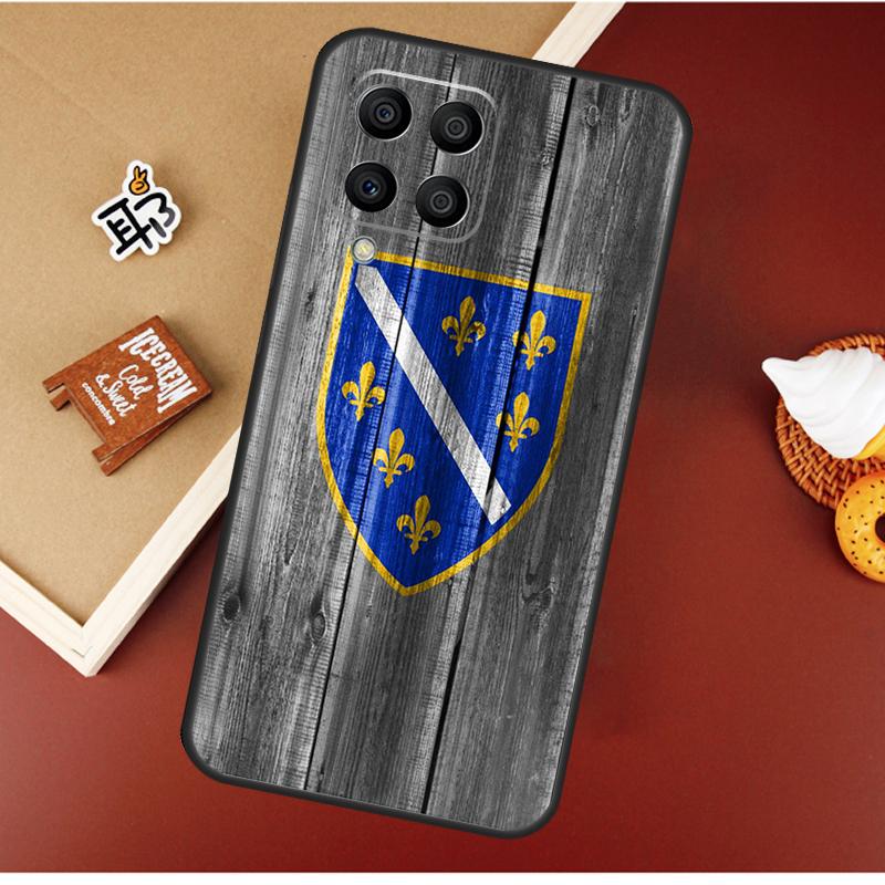 Bosnia and Herzegovina Flag Case For Samsung Galaxy M51 M31 M21 M11 M16 M36 M56 M53 M12 M32 M52 M15 M35 M55 M14 M34 M54
