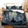 3D Anime Genshin Impact Arlecchino Bedding Set Duvet Cover Bed Set Quilt Cover Pillowcase Comforter King Queen Size Boys Adult