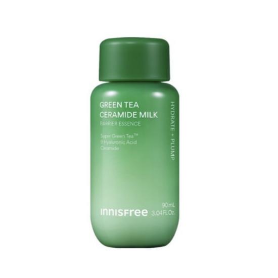 Innisfree Green Tea Ceramide Milk Essence Barrier Moisturizing 90ml