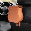 Drink Holder for Car Automotive Cup Holders Backseat Car Organizer Leather Box with Storage Hook for Auto Truck SUV Sedan RV