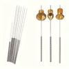 10Pcs 3D Printer Nozzles MK8 Extruder Nozzles and 0.2/0.25/0.3/0.35/0.4mm Stainless Steel Nozzle Cleaning Needles