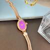Small Vintage Ladies Watch Adjustable Bracelet Lobster Buckle Jewelry Quartz Watch Small Gold Watch