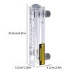 Oxygen Air Flow Meter  0.5-5GPM 2-18LPMGas Flowmeter Regulator Flow Meter for Oxygen Air Gas Conectrator Durable-