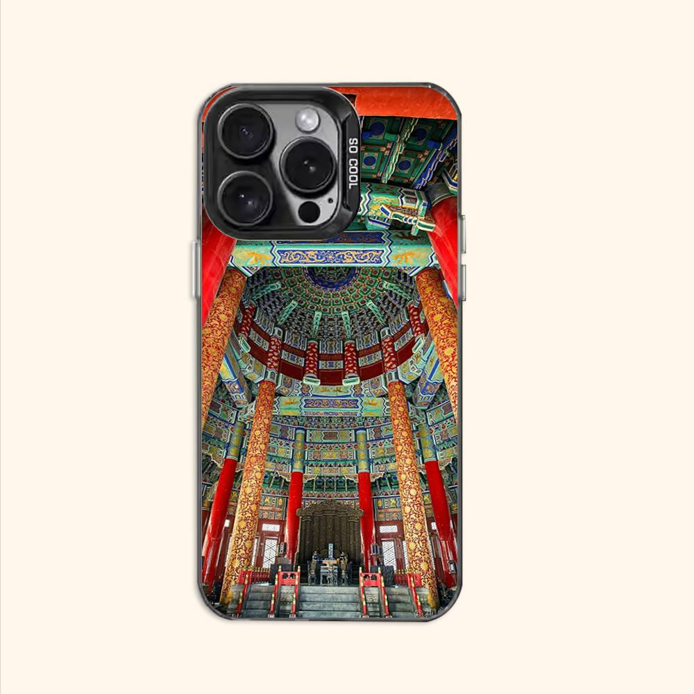 

Запретный город Китай Чехол для iPhone 11 12 13 14 15 16 17 Pro Max XS X XR Чехол iPhone17promax