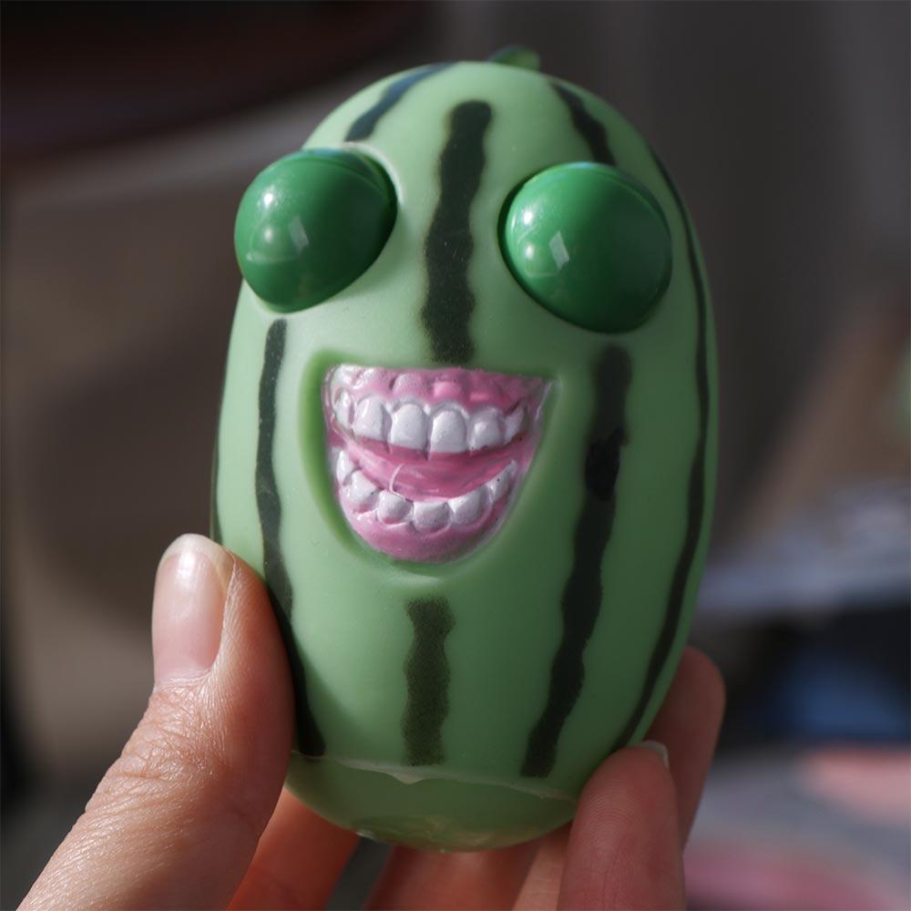 Explosive Eye Pop Up Press Toys Slow Rebound Watermelon Press Toy  Children Toys