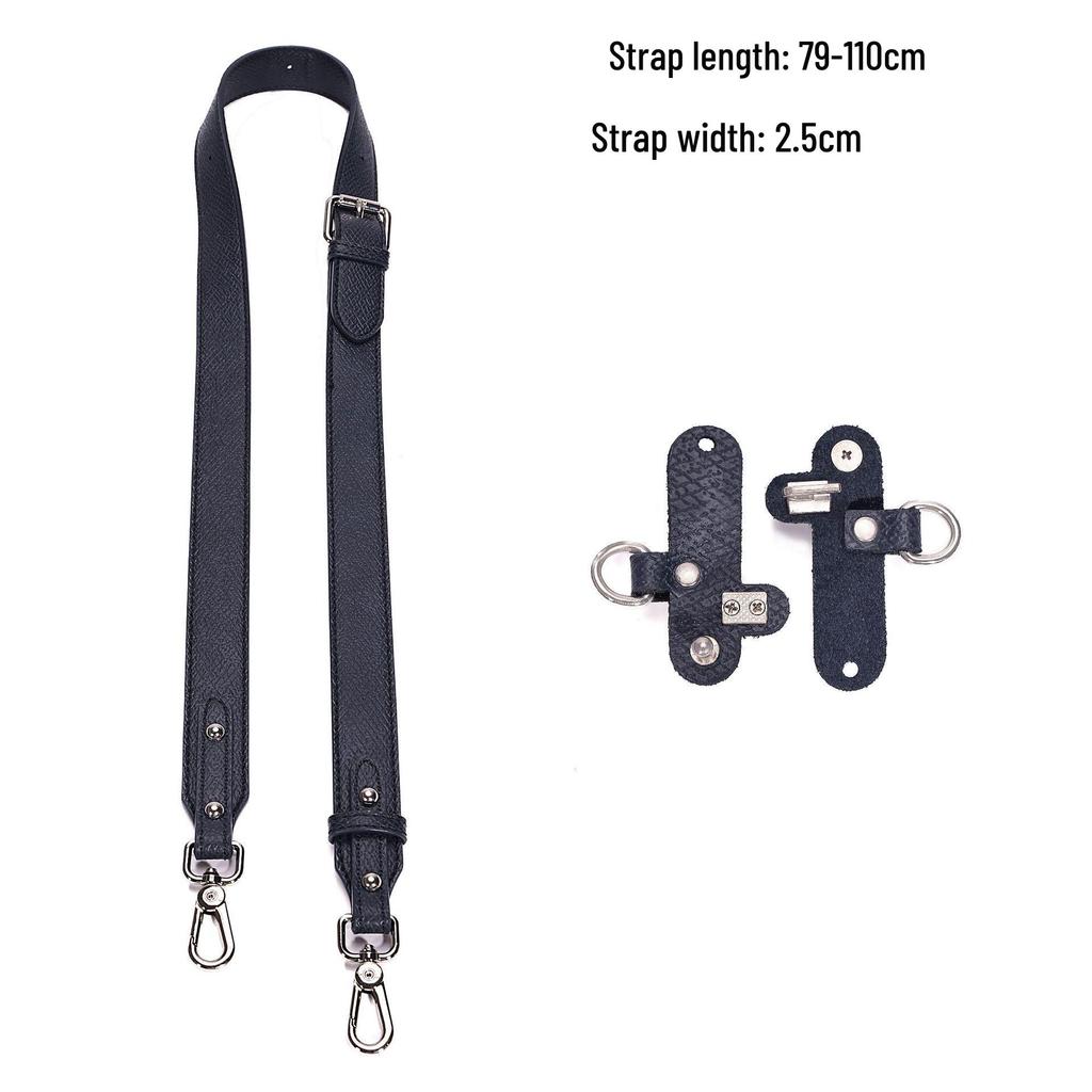 Verstellbarer Schultergurt Umhängetasche mit kurzem Henkel und breitem Riemen