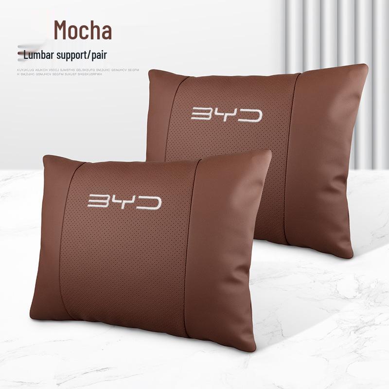 BYD Headrest and Neck Pillow: Compatible with Han, Song Pro, Qin Plus, Song Plus DMI, Tang EV, Yuan Plus, Dolphin Models