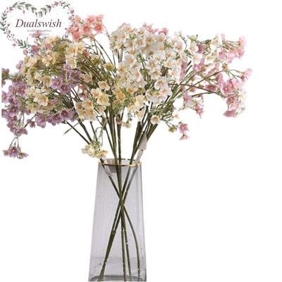 Dualswish 100 Small Flower Heads Korean Style Simulated Flowers Full of Stars  Artificial Flowers Home Decoration Ornaments Handmade Silk Flowers