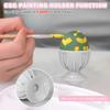 Household Silicone Egg Brush Rotatable Cleaning Cleaner Food Silicone Egg Cleaner Is Very Convenient and Applicable