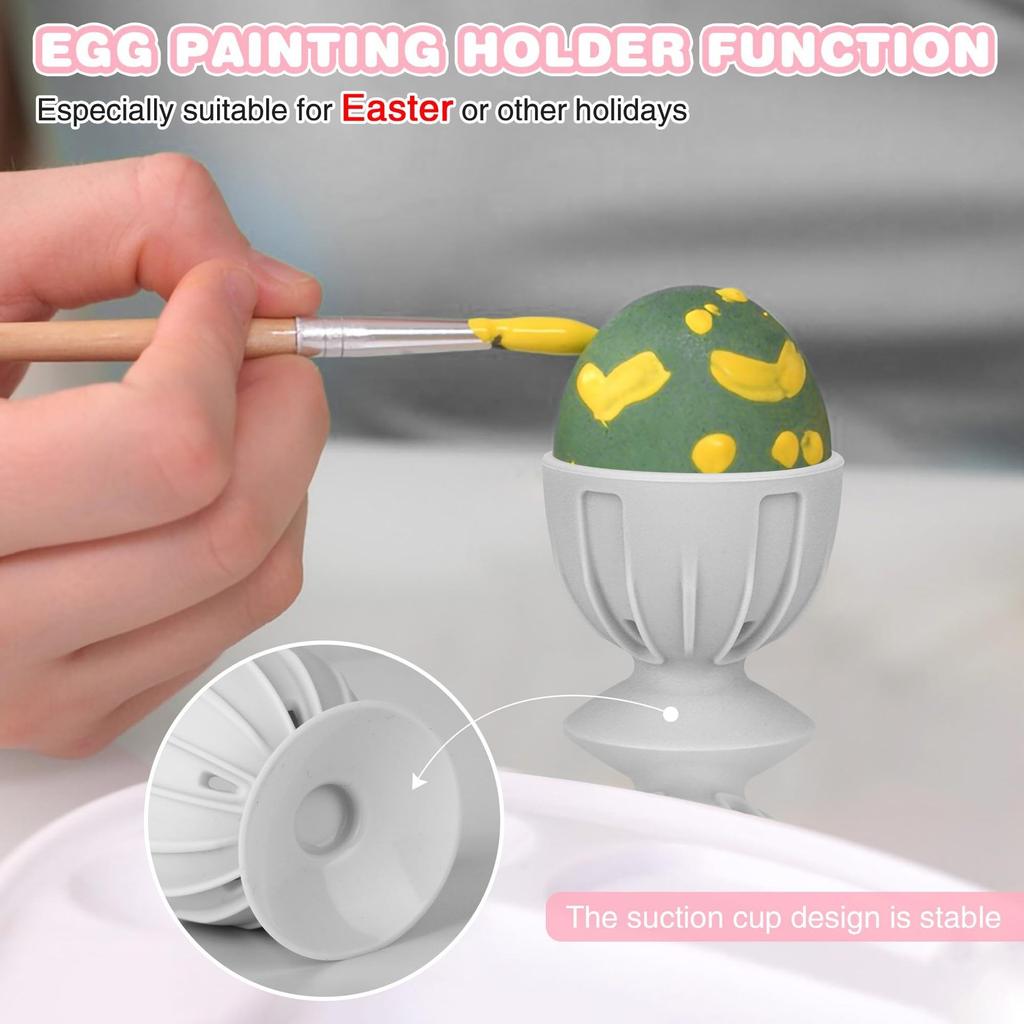 Household Silicone Egg Brush Rotatable Cleaning Cleaner Food Silicone Egg Cleaner Is Very Convenient and Applicable