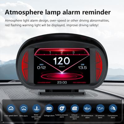 Car Head Up Display Multi-funciton  OBD GPS Slope Meter