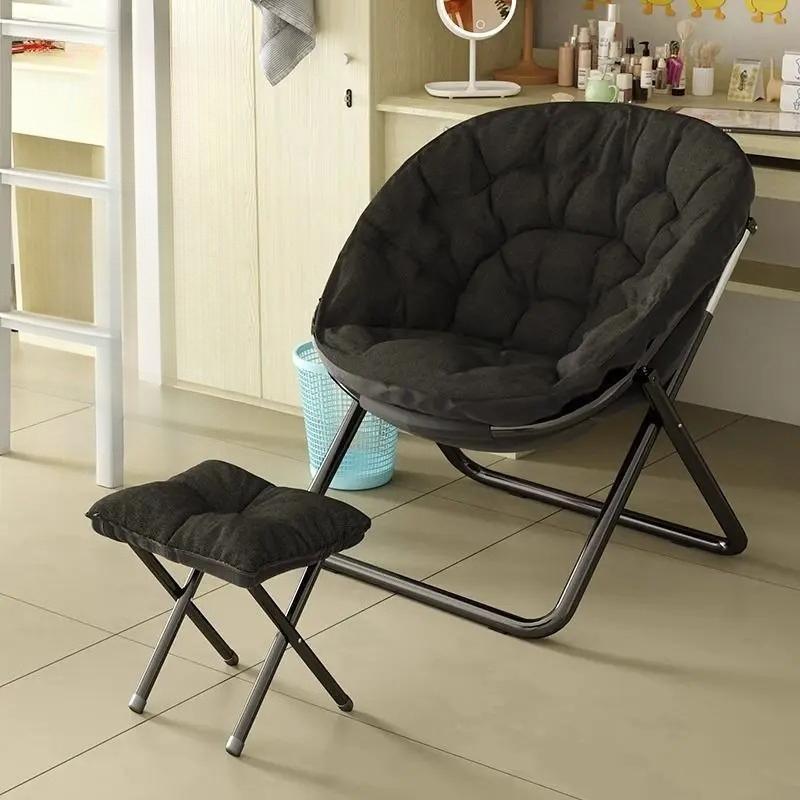 Foldable Lazy Sun Chair - Reclining Nap Sofa for Home, Dormitory & Balcony, Student Bedroom Living Room Furniture, floor chair