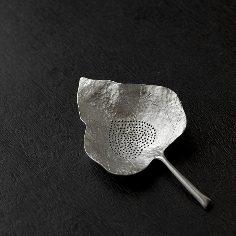 

Серебряный Чайный Фильтр Листья Бодхи Чистый Оловянный Материал Креативные Чайные Фильтры Чаша Справедливости Креативные Листья Чайный Фильтр Чайные Аксессуары для Чайной Церемонии светло-серый