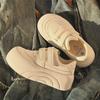 Velcro thick-soled muffin increases the height of ugly and cute big-headed children's new board shoes in summer, spring and autumn