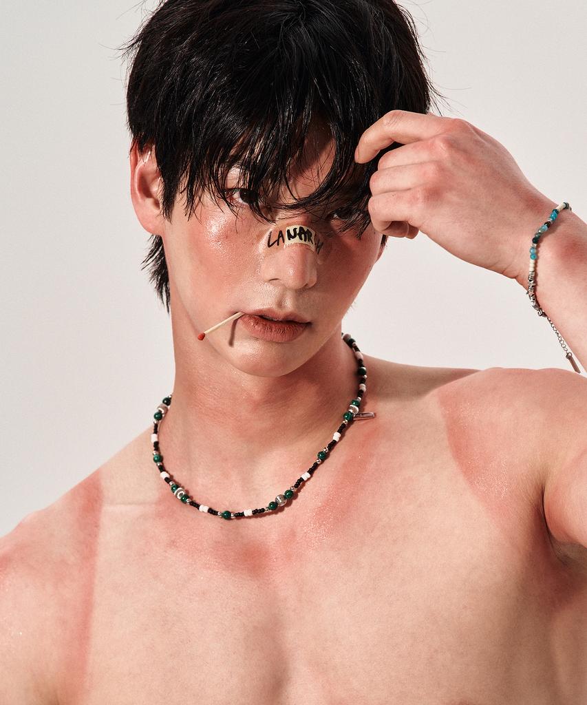 Lanarchive [1060] Ellie Stone Bead Necklace