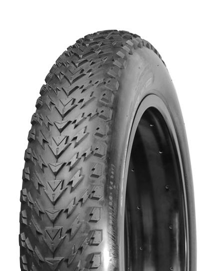 Super Merchant Sa-312 20X4 Schwarz Thundr E-Bike Reifen