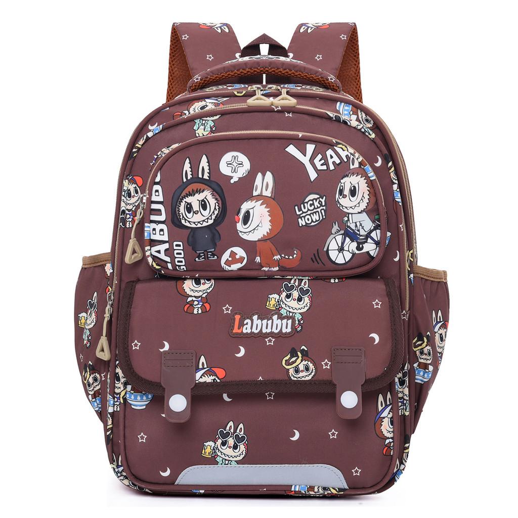 Cute Cartoon Labrador Backpack For Kids Durable Nylon School Bag For Boys And Girls
