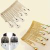 Colored Crystal Crystal Fringe Bottle Cover Non-tarnish Bottle Chain Pendant Restaurant Decor