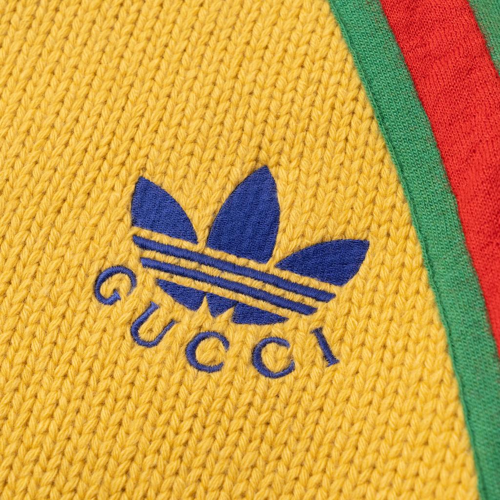 Gucci X Adidas Originals FW22 Sweater Men's Yellow 723081-XKCUT-7694